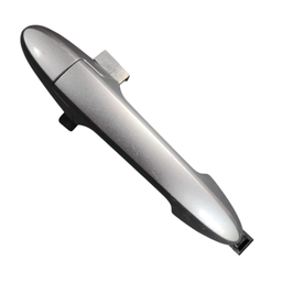 MACANETA EXTERNA DIANTEIRA DIREITA FIT 2015 A 2021 PRATA