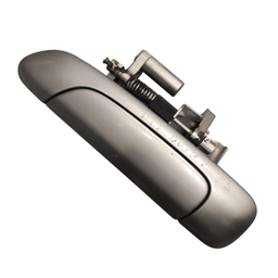 MACANETA EXTERNA TRASEIRA ESQUERDA FIT 2003 A 2008 PRATA