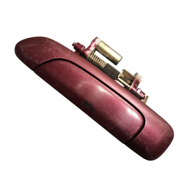 MACANETA EXTERNA TRASEIRA ESQUERDA FIT 2003 A 2008 VINHO