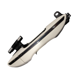 MACANETA EXTERNA TRAS DIR COROLLA 2015 A 2019 BRANCO/CROMADO