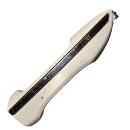 MACANETA EXT PORTA DIANT COROLLA 2015 A 2019 BRANCO/CROMADO