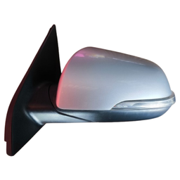 RETROVISOR ESQUERDO CRETA 2017 A 2024 PRATA C/ PISCA 7 PINOS