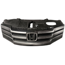 GRADE RADIADOR COM FRISO CINZA CITY 2009 A 2011 C/ DETALHE