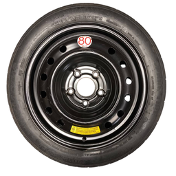 RODA ESTEPE FINO HONDA C/PNEU MAXXIS T125/80D16 5F C/DETALHE