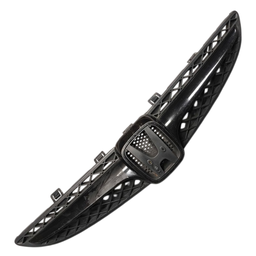 GRADE RADIADOR COM FRISO PRETO FIT 2007 2008