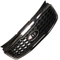 GRADE RADIADOR C/FRISO CROMADO + EMBLEMA PICANTO 2009 A 2011