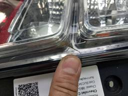 LANTERNA TRASEIRA ESQUERDA COBALT 2012 A 2015 FUME QUEBRADA