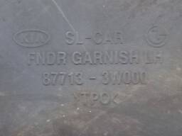 MOLDURA PARALAMA DIANTEIRO ESQUERDO SPORTAGE 2011 A 2016