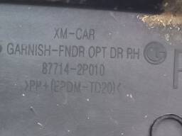 MOLDURA PARALAMA DIANTEIRO DIREITO SORENTO 2010 A 2015