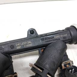 FLAUTA C/BICO INJETOR C/VELA POLO GOL G8 1.0 3CC 2018/