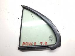 VIDRO PORTA TRASEIRA DIREITA (FIXO) MARCH 2012 A 2020