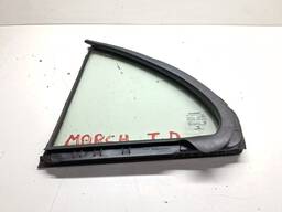 VIDRO PORTA TRASEIRA DIREITA (FIXO) MARCH 2012 A 2020