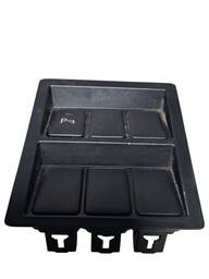 Moldura Botão Parking Hilux SW4 2016 2017 2018 2019 a 2024