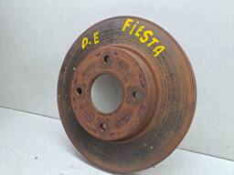 DISCO FREIO DIANTEIRO ESQUERDO FIESTA 1.0 2008 A 2014