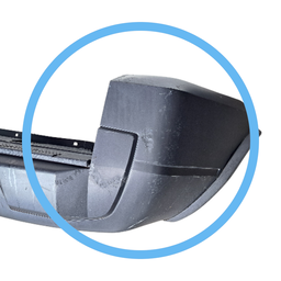 PARACHOQUE TRASEIRO ECOSPORT 2008 2009 A 2012 DETALHE 