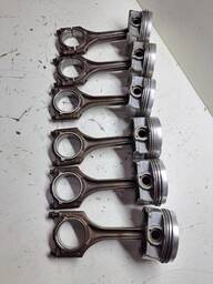 JOGO PISTAO + BIELA BMW X3 320 E46 V6 2.5 GASOL 0,50