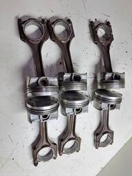 JOGO PISTAO + BIELA BMW X3 320 E46 V6 2.5 GASOL 0,50