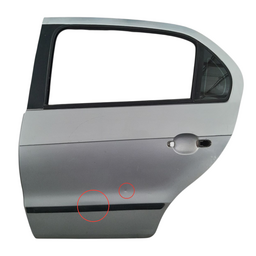 Porta Traseira Esquerda Gol Voyage G5 G6 G7 G8 2008 a 2023