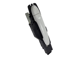 MACANETA EXTERNA CROMADA NISSAN MARCH VERSA 2006 2012 BRANCO DIANTEIRA