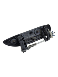 MACANETA EXTERNA ESQUERDA RENAULT CLIO 1999 2015 PRETO DIANTEIRA