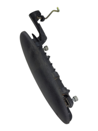 MACANETA EXTERNO ESQUERDA FIAT PALIO 1996 2000 PRETO TRASEIRA