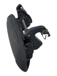 MACANETA EXTERNA PORTA ESQUERDA CLIO 2003 2004 PRETO DIANTEIRA