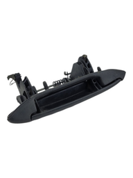 MACANETA EXTERNA PORTA ESQUERDA CLIO 2003 2004 PRETO DIANTEIRA