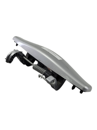 MACANETA EXTERNA  TRASEIRA ESQUERDA RENAULT SANDERO 2008 CINZA DIANTEIRA