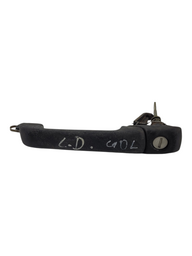 Macaneta Externa Porta Volkswagen Gol 1995 1999 Preto Dianteira