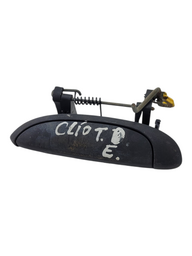 Macaneta Porta Externa Esquerdo Clio Megane 1999 2005 Preto
