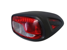 LANTERNA TRASEIRA DIREI. + MOLDURA KWID 2019 A 2022 (TL6653)