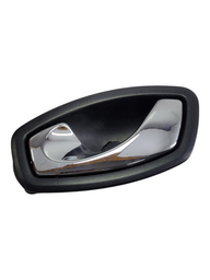 Macaneta Prata Interna Esquerdo Renault Fluence 2012  Cinza Traseira