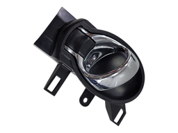 MACANETA INTERNA PORTA ESQUERDA NISSAN MARCH VERSA 2013 2020 PRETO DIANTEIRA