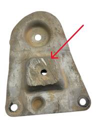 SUPORTE AGREGADO DIANTEIRO ESQUERDO AUDI A4 1997 2000 DETALH