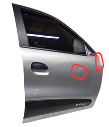 Porta Dianteira Direita Kwid 2018 2019 2020../Detalhe