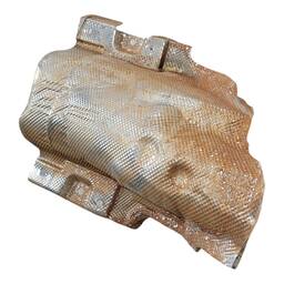 Defletor Calor Escapamento Renault Captur 2017 A 2024