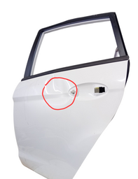 PORTA TRASEIRA ESQUERDA NEW FIESTA HATCH 2011 2012 A 2019