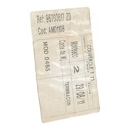 ACABAMENTO FORRO TAMPA PORTA MALAS 408 2011 2012 A 2019