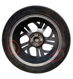 JOGO DE RODA PEUGEOT 208 THP - RECUPERADA