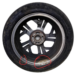 JOGO DE RODA PEUGEOT 208 THP - RECUPERADA