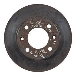 Disco freio traseiro 307 C4 Pallas VTR 2.0 16v 2003 a 2013