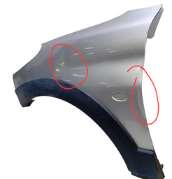 PARALAMA ESQUER PEUGEOT 207 ESCAPADE 09/2014 C/MOLDU DETALHE