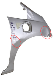 PARALAMA L/D FIT 2009 A 2014 GAS C/ FURO ABAST. DETALHE
