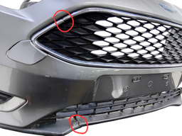 PARACHOQUE DIANTEIRO FOCUS  2016 A 2019 - COMP. COM DETALHE