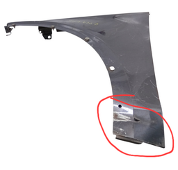 PARALAMA ESQUERDO ARGO CRONOS 2018 2019 2020/.. S/ FURO MOLD