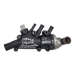 Carcaça Válvula Termostática Zetec Fiesta EcoSport 1.0 1.6
