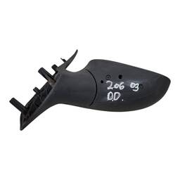 RETROVISOR DIREITO PEUGEOT 206 1999 A 2010 SEM CAPA DETALHE