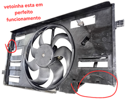 Ventoinha Polo Virtus Tsi Ar 2018 A 2019 - Detalhe na Grade