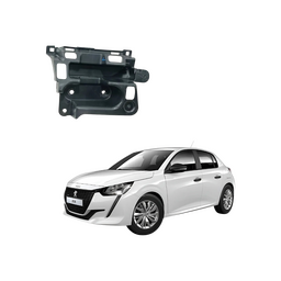 Suporte Parachoque Peugeot 208 2021 2024 Traseiro Esquerdo