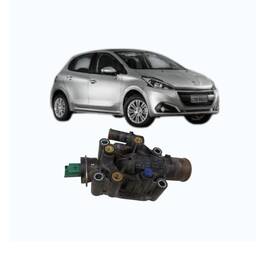 Carcaça Válvula Termostática Peugeot 208 1.6 2013 a 2019